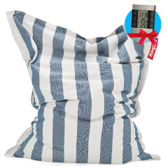 Fatboy Original Outdoor Stripe Ocean Blue + Meteostanice zdarma